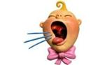 cartoon child coughing 