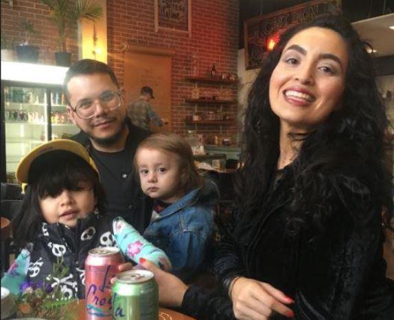 With my beautiful family! 