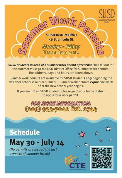Summer Work Permits