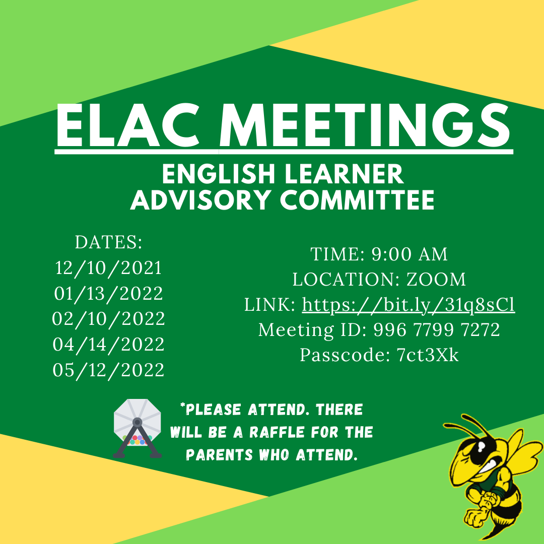 Elac Meetings 2021-2022
