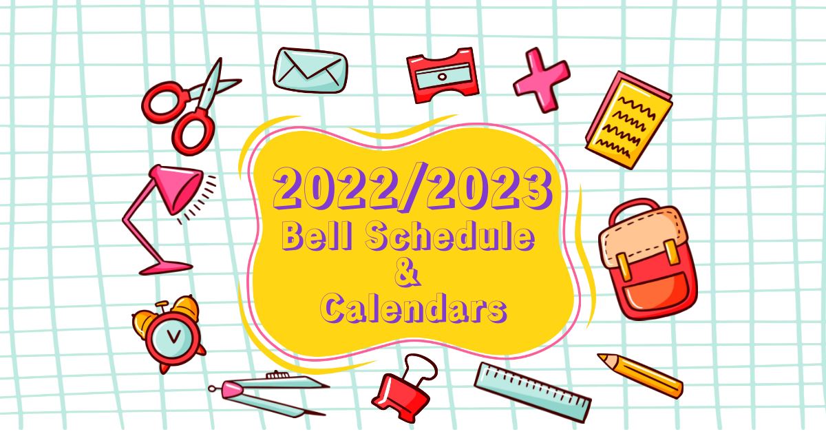  NEW BELL SCHEDULE 