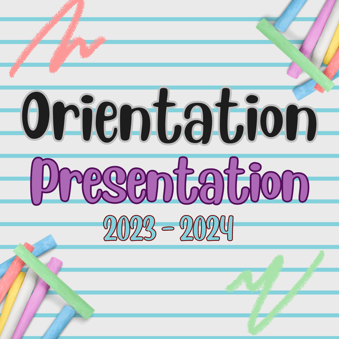  Orientation Presentation