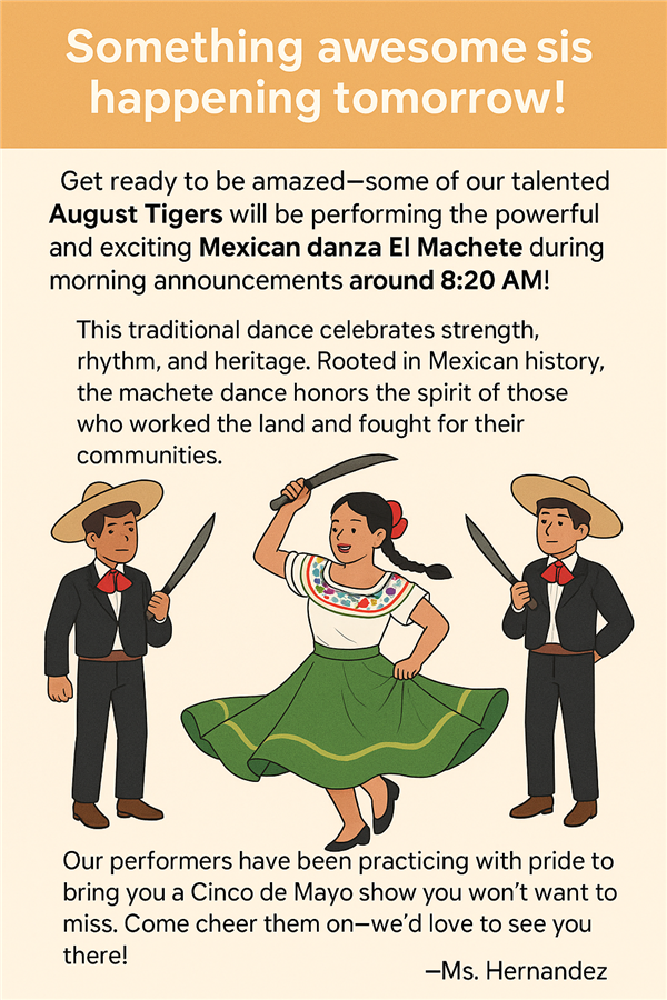 Cinco de mayo Performance