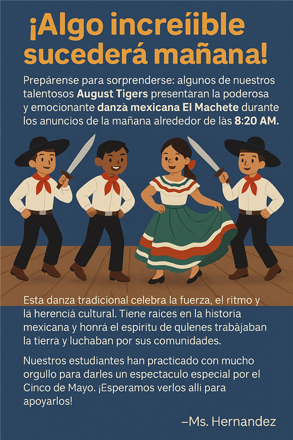 Cinco de mayo Performance